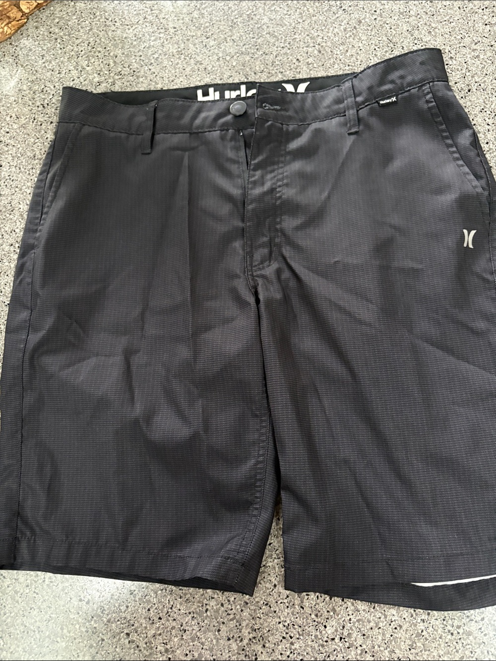 Hurley Men's Black Board Shorts, size 32